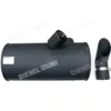 For Hitachi Excavator EX200-5 EX200LC-5 EX330-5 EX370-5 Muffler Silenc
