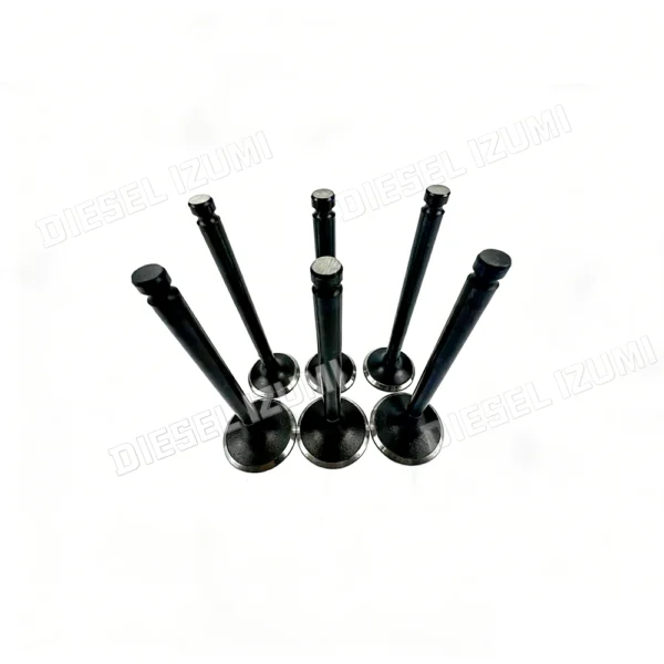 6X For Yanmar 3TNE74 Intake Valve With Exhaust Valve Diesel engine parts