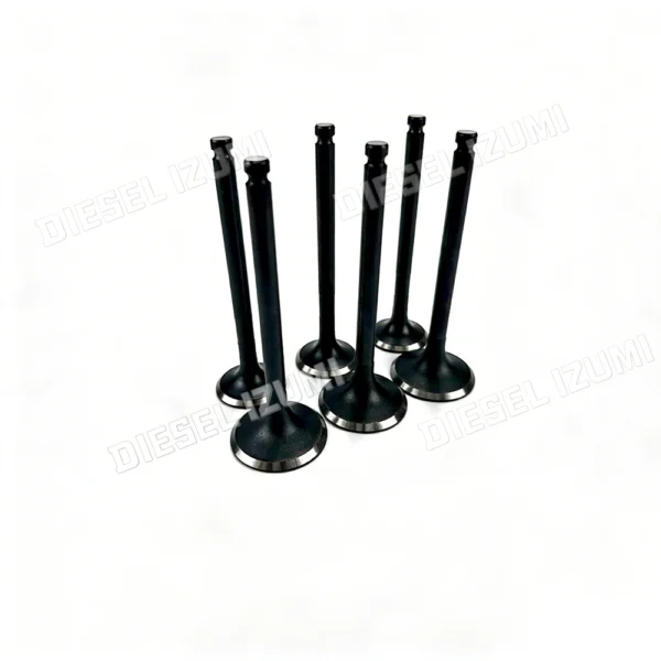 6X For Yanmar 3TNE74 Intake Valve With Exhaust Valve Diesel engine parts