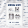 Piston with Pin and Clips for Toyota 13B 13101-58020