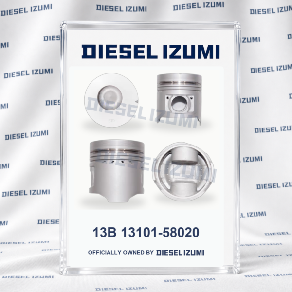 Piston with Pin and Clips for Toyota 13B 13101-58020