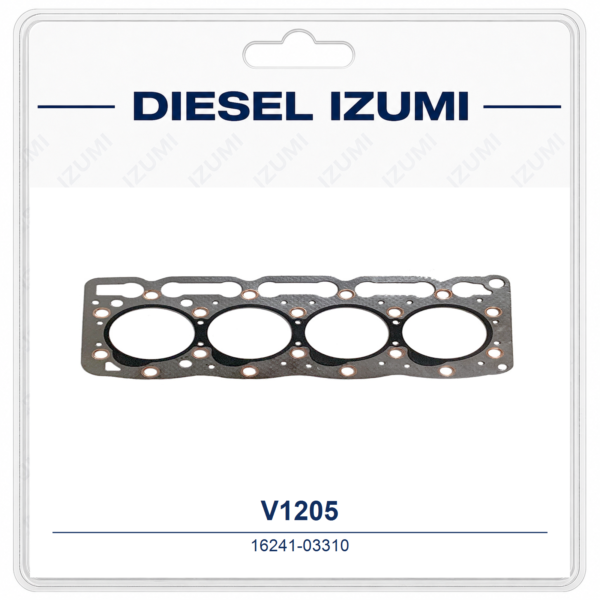 Cylinder Head Gasket 16241-03310 for Kubota V1205 Engine