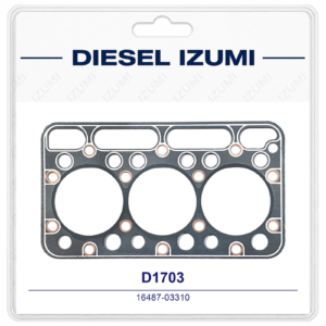 Cylinder Head Gasket 16487-03310 for Kubota D1703 Engine thumbnail 1