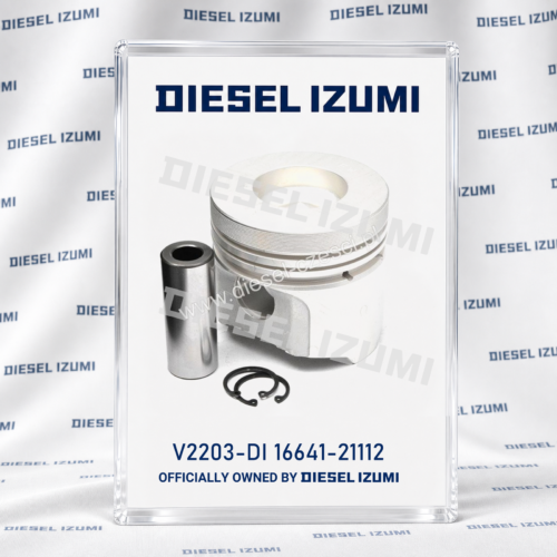 Piston With Pin and Clips 16641-21112 for Kubota V2203 Engine - DIESEL IZUMI branded product image