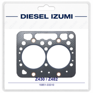 Cylinder Head Gasket 16851-03310 for Kubota Z430 Z482 Engine thumbnail 1