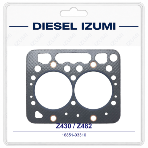 Cylinder Head Gasket 16851-03310 for Kubota Z430 Z482 Engine