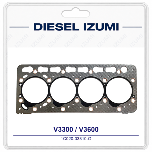 Cylinder Head Gasket 1C020-03310-G for Kubota V3300 V3600 Engine