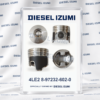 Piston with Pin and Clips for Isuzu 4LE2 8-97232-602-0