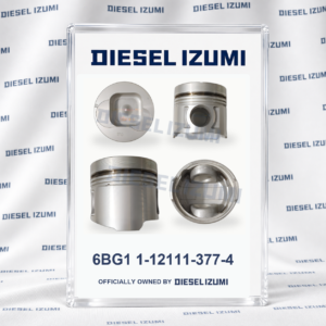 Piston with Pin and Clips for Isuzu 6BG1 1-12111-377-4