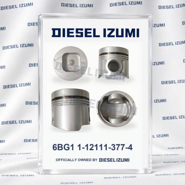 Piston with Pin and Clips for Isuzu 6BG1 1-12111-377-4