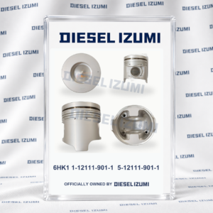 Piston with Pin and Clips for Isuzu 6HK1 1-12111-901-1 5-12111-901-1