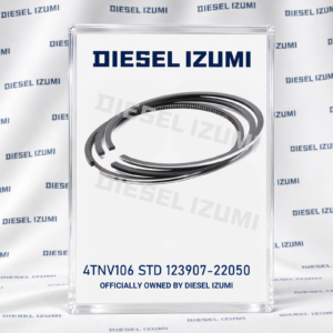 Piston Ring Set STD 123907-22050 for Yanmar 4TNV106 thumbnail 1