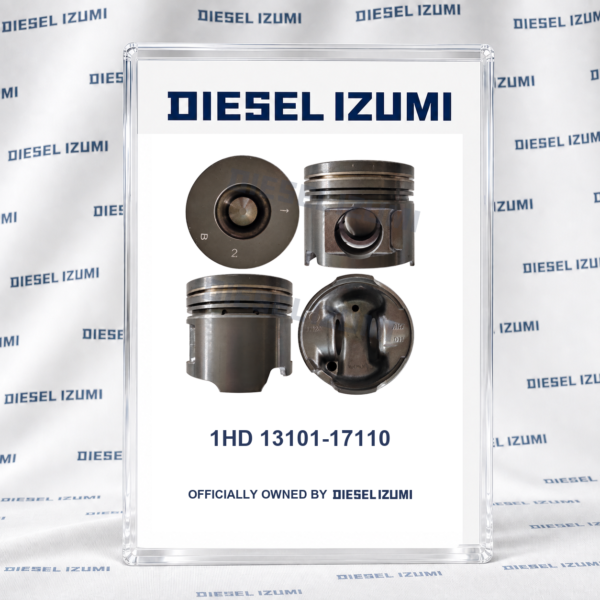 diz-piston-2090-20260922 Piston with Pin and Clips for Toyota 1HD 13101-17110