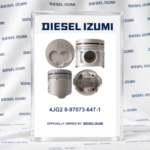 diz-piston-2104-20260922 Piston with Pin and Clips for Isuzu 4JG2 8-97073-647-1