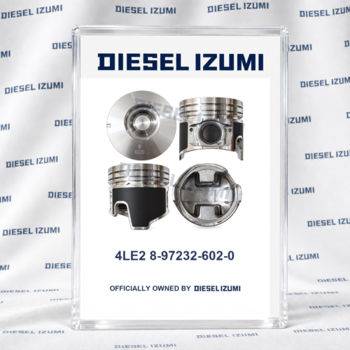 diz-piston-2110-20260922 Piston with Pin and Clips for Isuzu 4LE2 8-97232-602-0