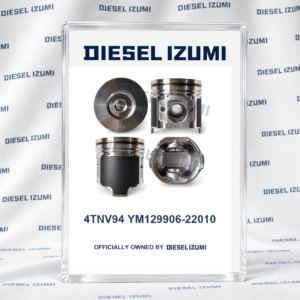 Piston with Pin and Clips for Yanmar 4TNV94 YM129906-22010