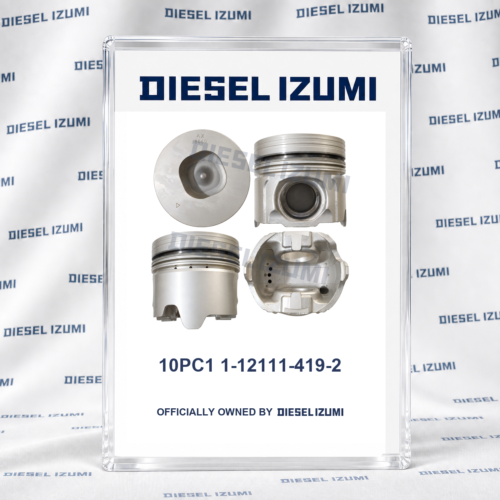 diz-piston-2534-20260922 Piston with Pin and Clips for Isuzu 10PC1 1-12111-419-2