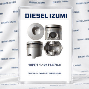 Piston with Pin and Clips for Isuzu 10PE1 1-12111-678-0