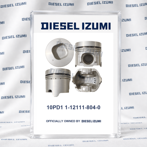 diz-piston-2554-20260922 Piston with Pin and Clips for Isuzu 10PD1 1-12111-804-0
