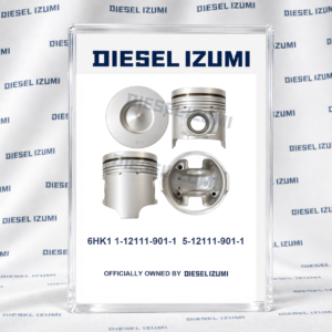Piston with Pin and Clips for Isuzu 6HK1 1-12111-901-1 5-12111-901-1