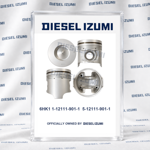 diz-piston-2556-20260922 Piston with Pin and Clips for Isuzu 6HK1 1-12111-901-1 5-12111-901-1