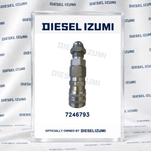 0.5-Inch Body 1.0625-Inch JIC Thread Flat-Faced Female Coupler 7246793 for Bobcat Loaders and Excavators 0.5-Inch Body 1.0625-Inch JIC Thread Flat-Faced Female Coupler 7246793 for Bobcat Loaders and Excavators