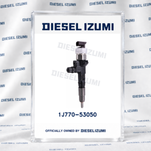 Fuel Injector 1J770-53050 for Kubota V3307 Engine and KX080-4 Excavator; one fuel injector