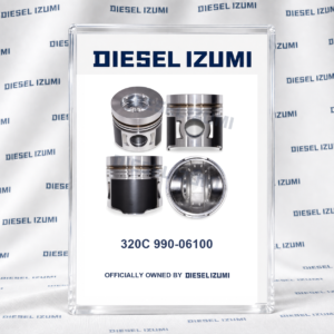 Piston with Pin and Clips 990-06100 for Caterpillar 320C thumbnail 1