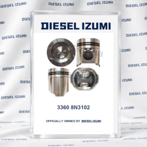 Piston with Pin and Clips 8N3102 for Caterpillar 3304 3306