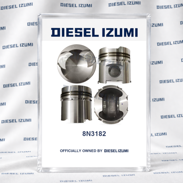 Engine Piston 8N3182 with Pin and Clips | DIESELIZUMI
