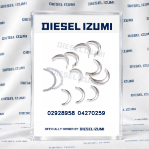 +0.25mm Main and Con Rod Bearing and Thrust Plate Set 02928958 04270259 for Deutz; one +0.25 mm main and connecting rod bearing kit with thrust plates