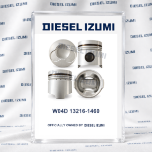 STD Alfin Piston 13216-1460 for Hino W04D with Pin and Clips